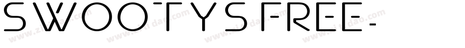 Swootys Free字体转换